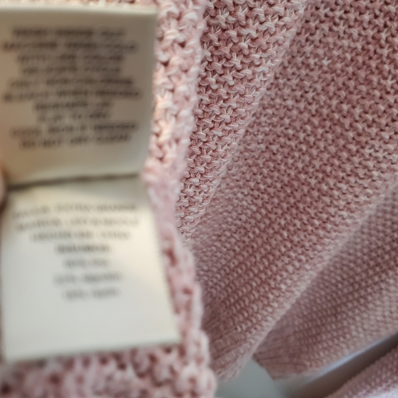 Leo & Nicole light pink knit pull over sweater Size XL Great condition - Picture 6 of 8